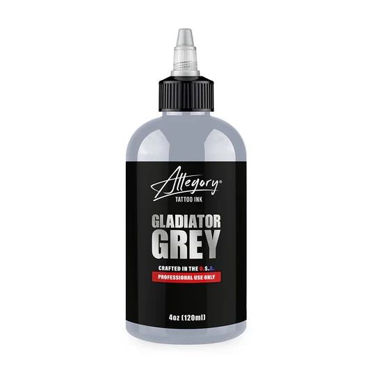 Allegory GLADIATOR GREY - серая краска для татуировки (4oz) alglgr4oz