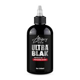 Allegory ULTRA BLAK - черная краска для татуировки (8oz) alultblk8oz