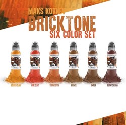 World Famous - Maks Kornev`s Brick Tone Color Set (1oz) - фото 10124