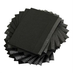 Салфетки ламинированные 2-х слойные (25шт) (черные) - фото 10950